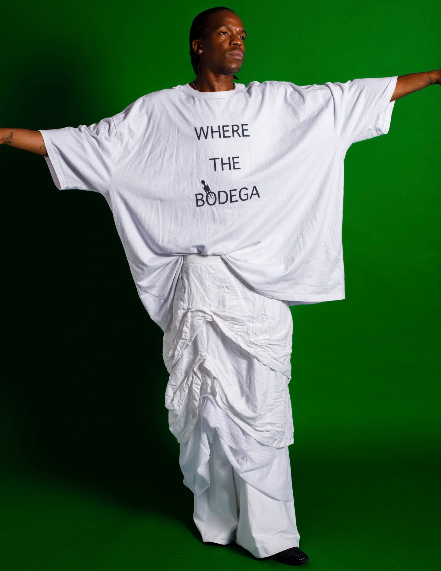 Oversized WHERE THE BODEGA T-Shirt