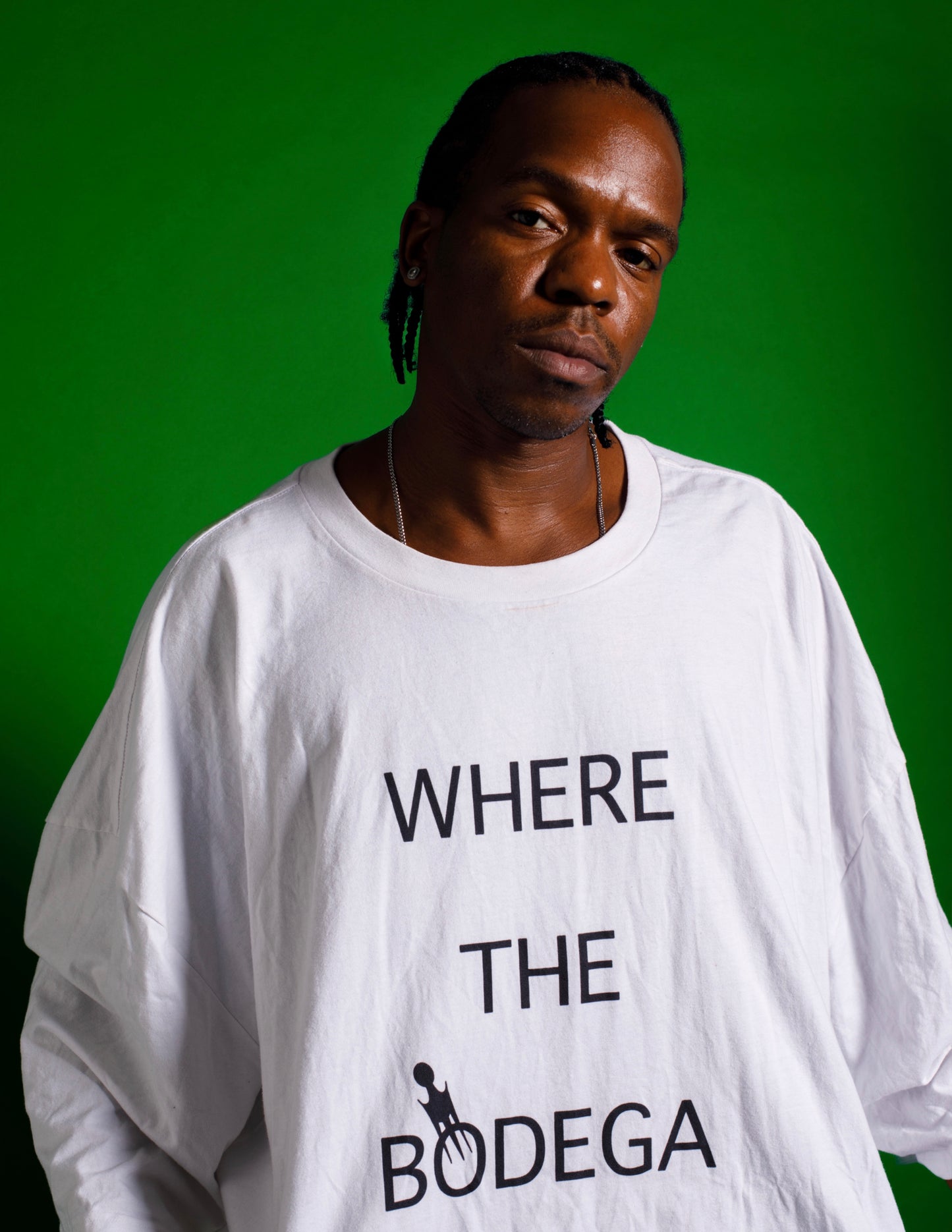 Oversized WHERE THE BODEGA T-Shirt